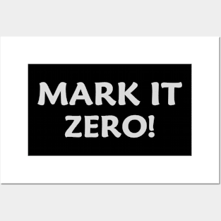 mark it zero Posters and Art